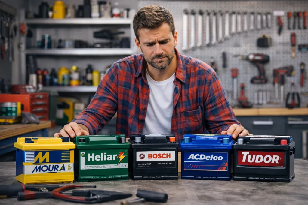 Como escolher uma bateria para o carro